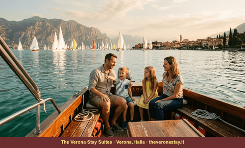 Centomiglia del Garda con bambini: vederla dal lago